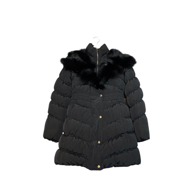 게스 여성 롱패딩 블랙 M