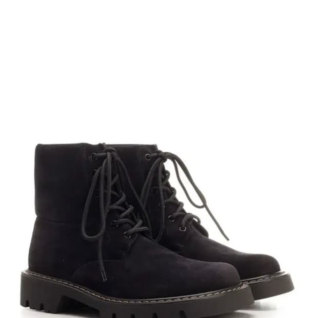 로에베 Loewe 시에라 컴뱃 앵클 부츠 블랙 42사이즈