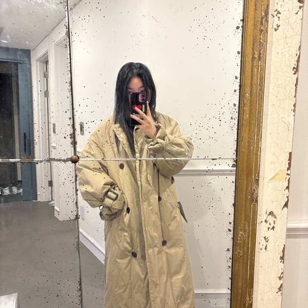 트렌치 코트 패딩