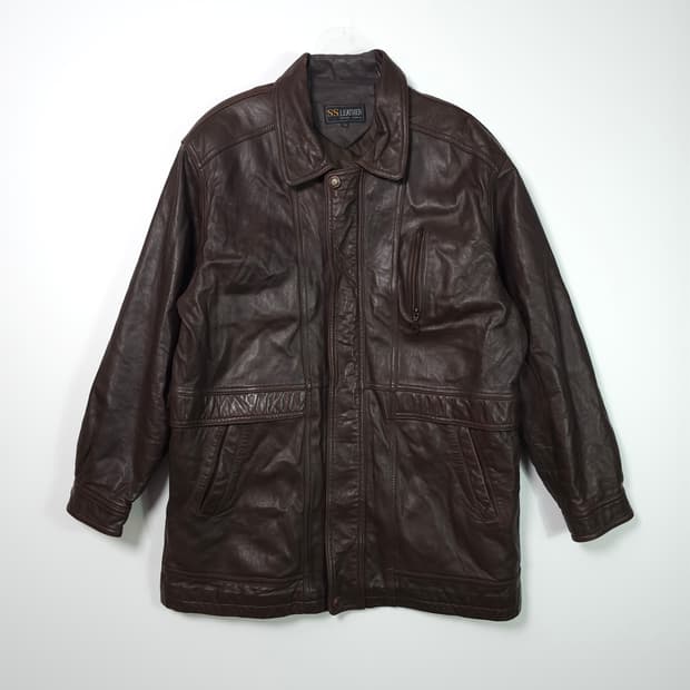 SS LEATHER 양가죽 야상 110