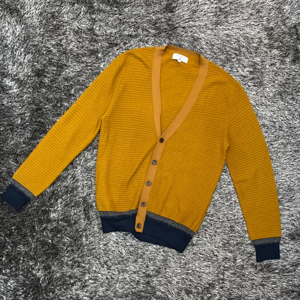 커스텀멜로우 남성 울 가디건 (100)