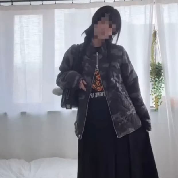 <국내 유일 매물> 정품 베이프 흑계 패딩