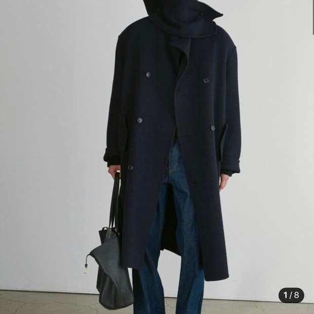 [1,2]렉토 핸드메이드 쿠세 오버사이즈 코트 판매