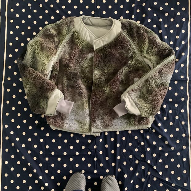 Perverze 퍼버즈 리버시블 플리스 자켓