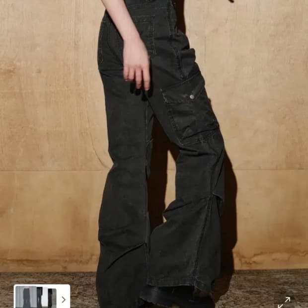 헬레네파리스 카치온 워시드 부츠컷 데님팬츠 S