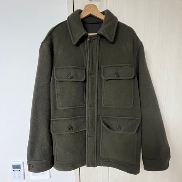 르메르 헌팅자켓 퓨터그린 46size