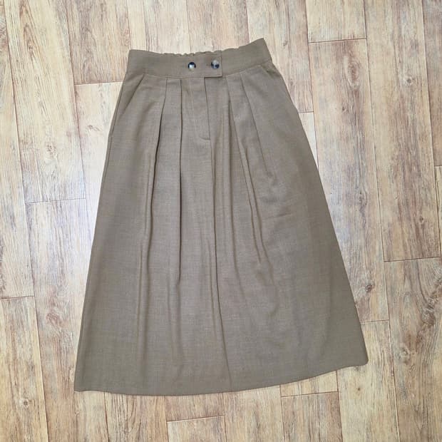 페브러리11(February11) 턱주름 밴딩스커트 55 새상품