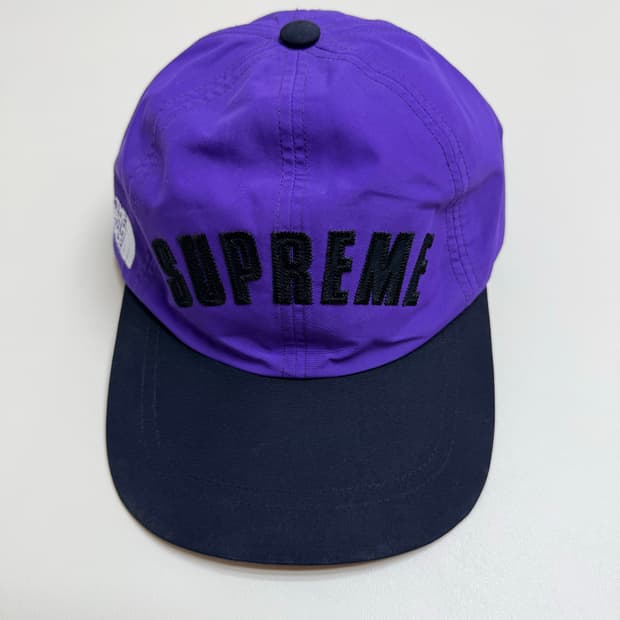 슈프림 노스페이스 고어텍스 6패널 캡 퍼플