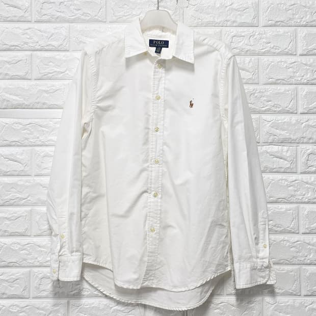 폴로 랄프로렌 화이트 셔츠 성인S 16Y