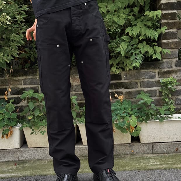 JJJJ SS25 BLACK CORE Carpenter Pant