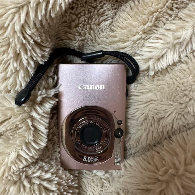 캐논 익서스 80is디카 디지털카메라 핑크디카