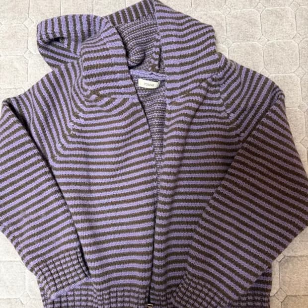 어텀 비바니트 후드집업 퍼플