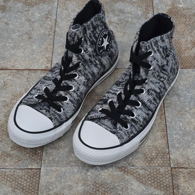 (240)컨버스 척테일러 올스타 하이 니트