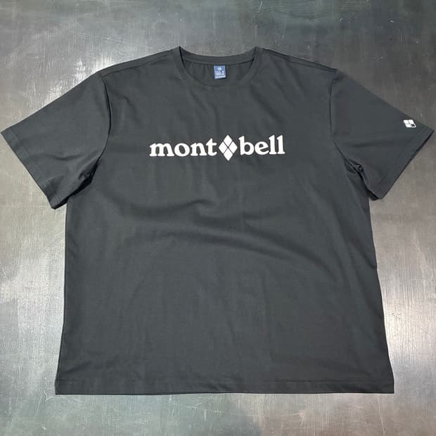 XXL) 몽벨 기능성 티셔츠 블랙