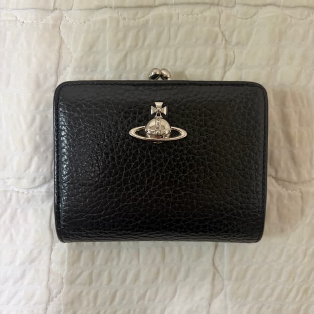 비비안웨스트우드 블랙 반지갑 동전지갑
