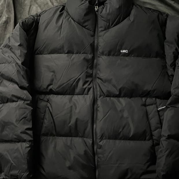 택포함 새상품 LMC OG 푸퍼 오리털 패딩 블랙 L