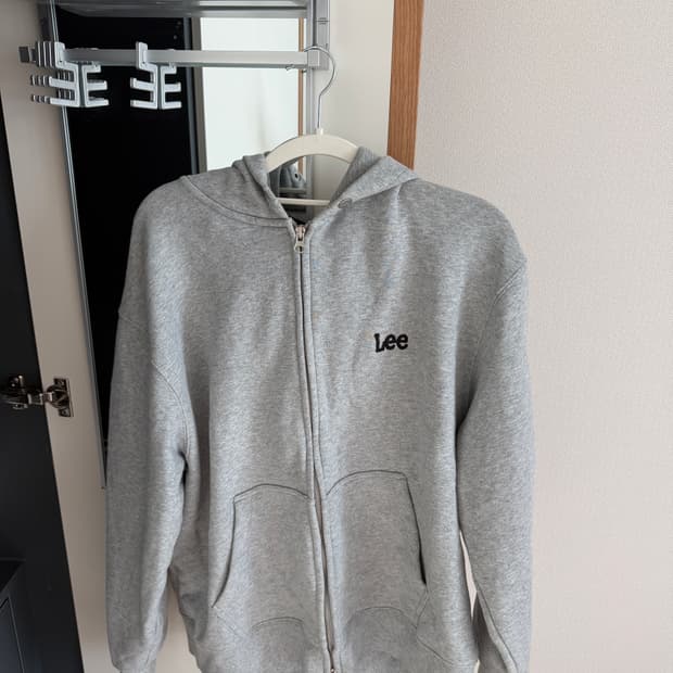 Lee 후드집업 그레이
