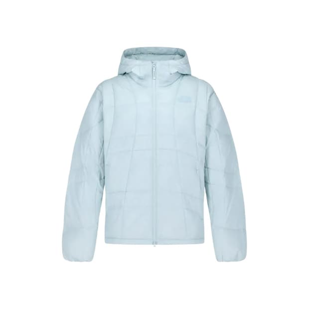 노스페이스 화이트라벨 웨이브LT온 패딩 라이트블루