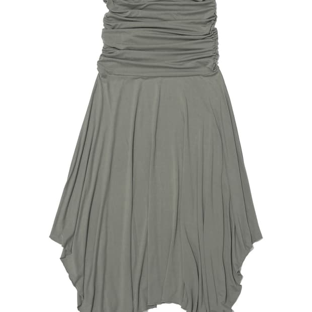 파르티멘토 우먼 PWC 2WAY TUBE TOP DRESS_KHAKI