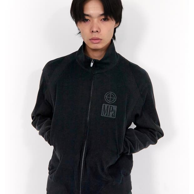 플프 MPa CONTRAST ZIPPED JACKET BLACK M