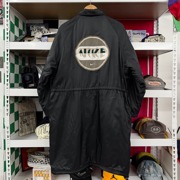 90s 나이키 베스킷볼 벤치 코트 (L)  