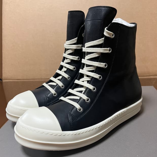 24 F/W Rick Owens Ramones High LOO