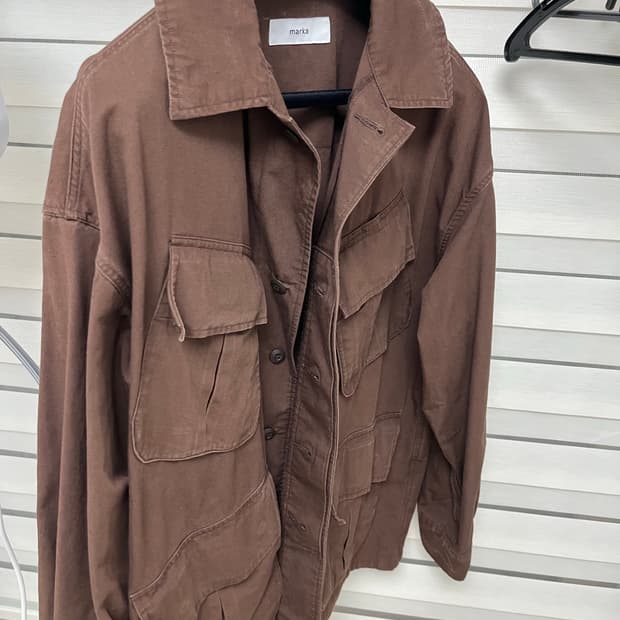 [1]marka 마카 정글 퍼티그 재킷 - 오가닉 코튼 컴팩트 실크 웨더