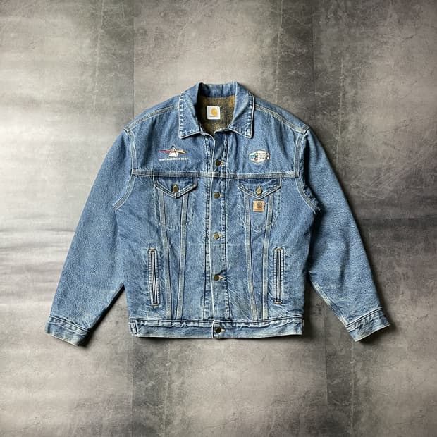 CARHARTT 칼하트 빈티지 데님 자켓 A00358