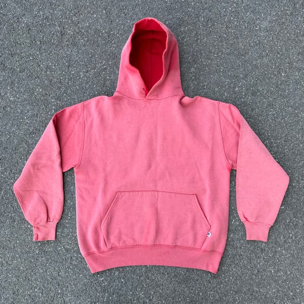 90s USA Russell Athletic Faded Hoodie