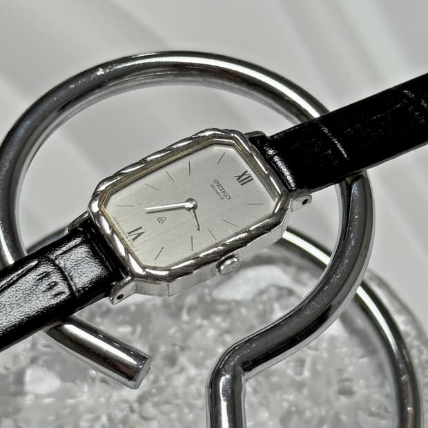 80's 90's 세이코 SEIKO 쿼츠 클래식 스퀘어토 시계