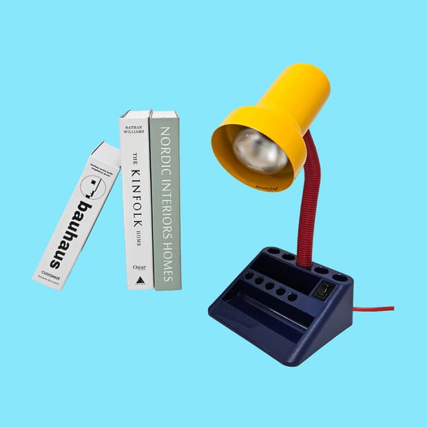 포스트모던 멤피스 디자인 탁상램프 80's