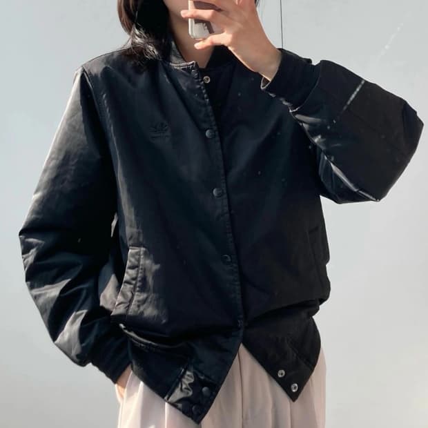 아디다스 바시티 자켓 xs