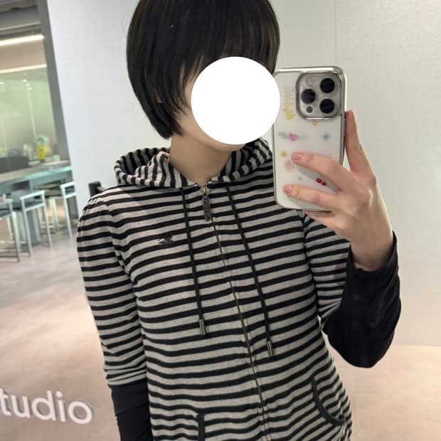 버버리 블루라벨 후드 38