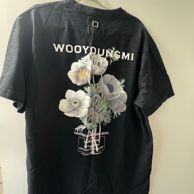 우영미 플라워 반팔