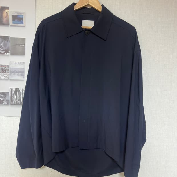 le17september homme 볼륨 셔츠자켓 네이비 46