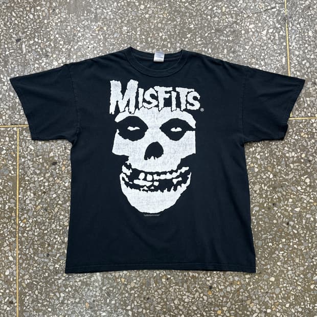 Early 00s Misfits 미스피츠 빈티지 티셔츠 XL