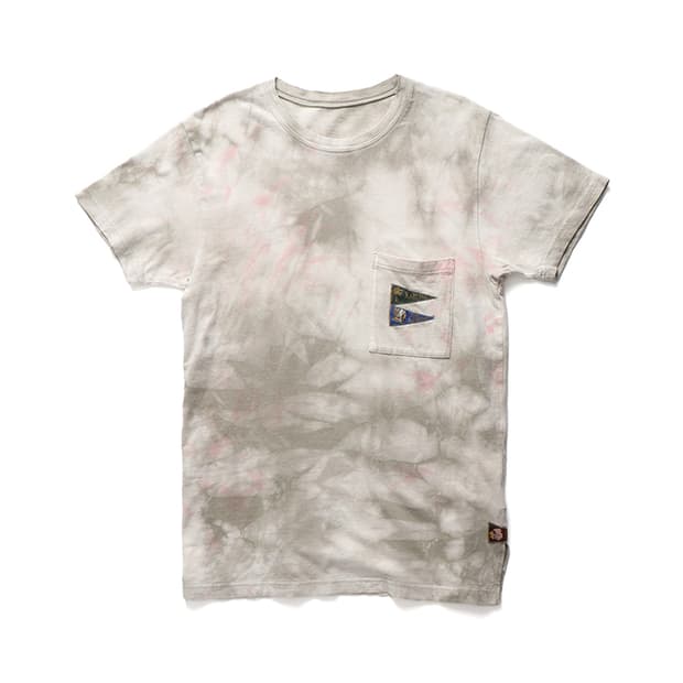 캐피탈 KAPITAL Pennant T Smoky ASHBURY DYED
