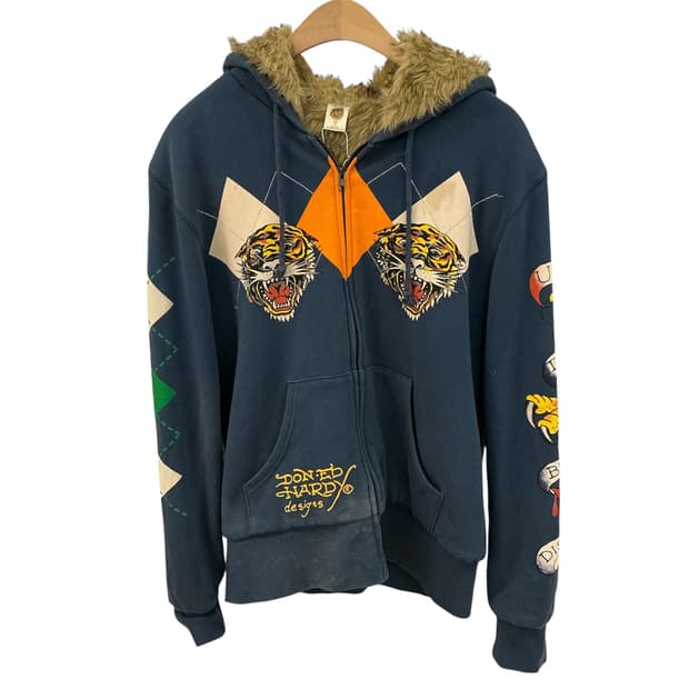 에드 하디 타이거 후드집업