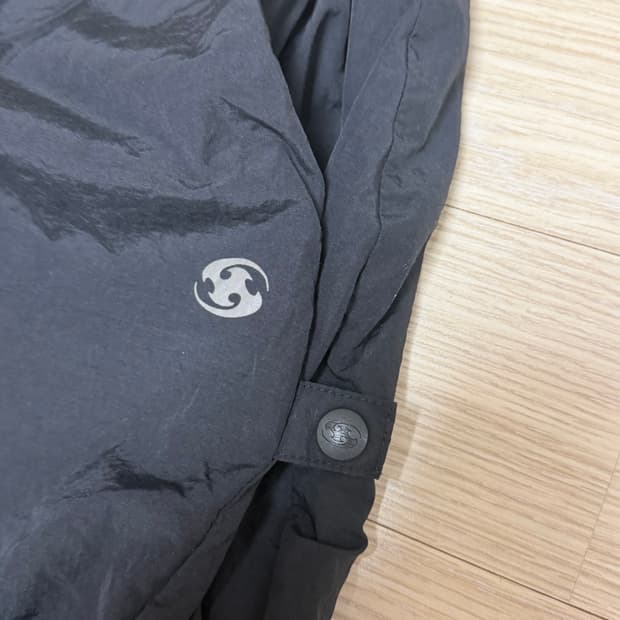 산산기어 사이드 스냅 팬츠 블랙 2