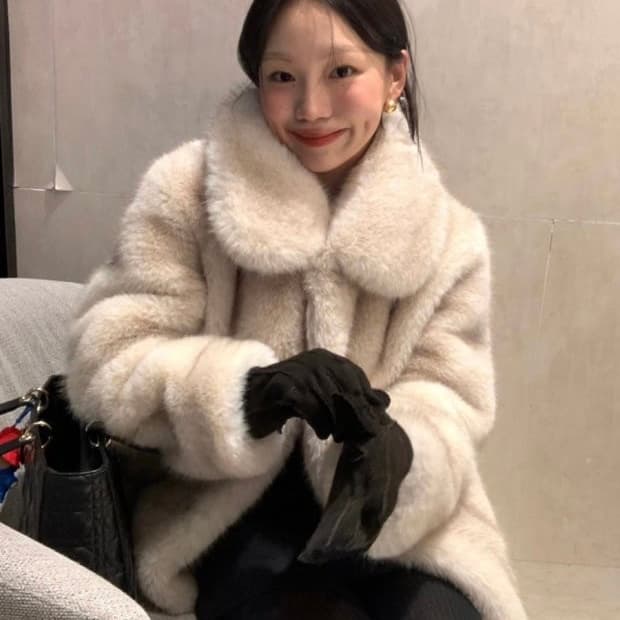 셀리앤리옹 블레어 퍼자켓 새상품