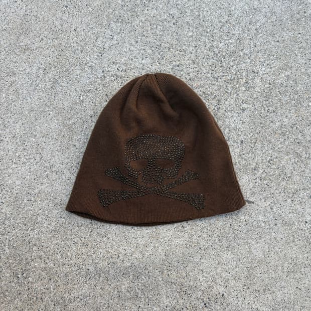 스컬 비즈 디테일 비니