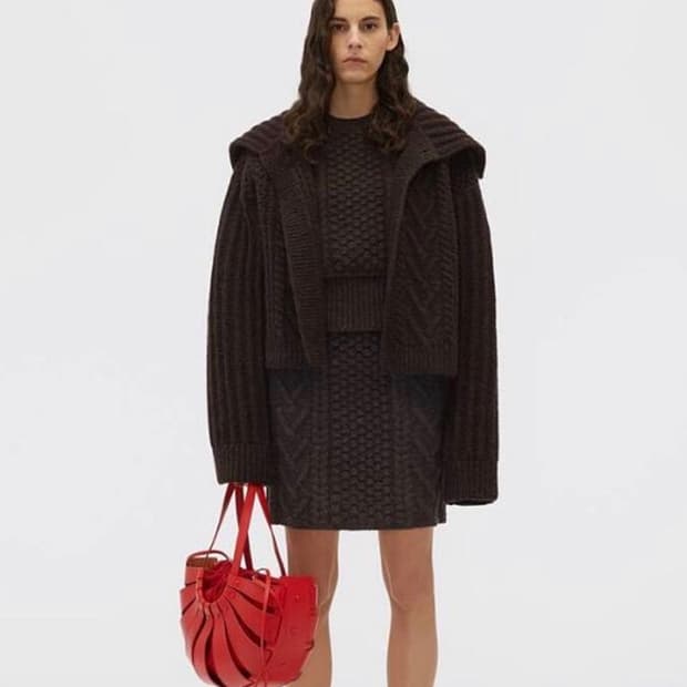 XS 텍ㅇ 새상품 보테가베네타 정가198만 청키 니트 스웨터 가디건 자켓