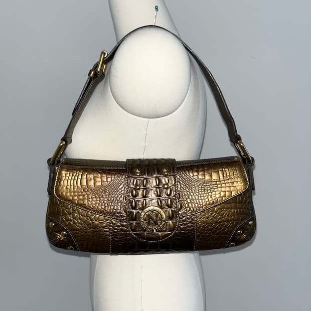 Y2K Nicole leather Shoulder bag