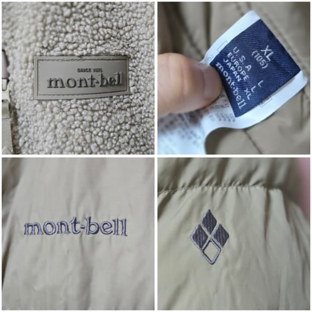 몽벨 양면 패딩/남105