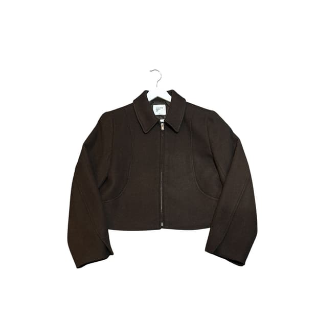 에잇세컨즈 울 라이크 트윌 자켓 M