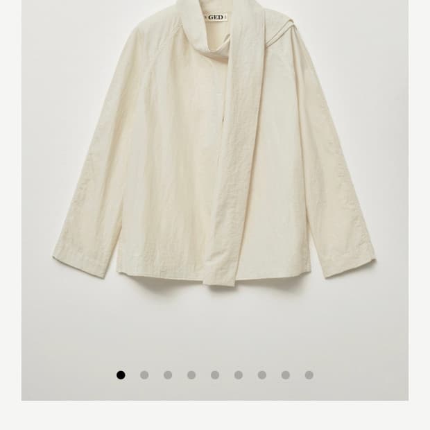 게드 ged 스카프블라우스