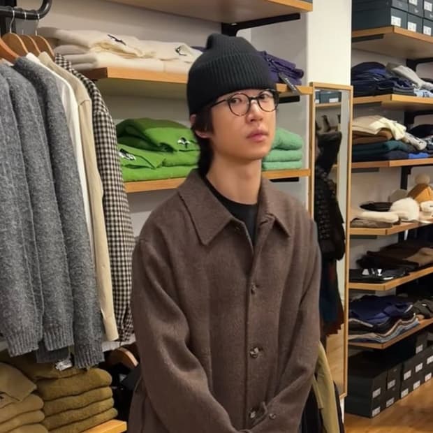 하쿠산 메가네 보스턴 NL 블랙 새상품