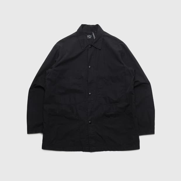 x IMA:ZINE 仲津3 black snap coverall