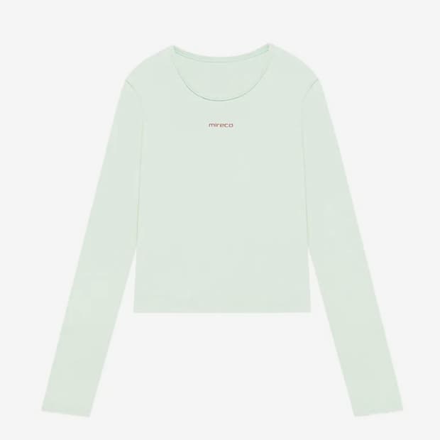 미레코 MINI LOGO T-SHIRT MINT