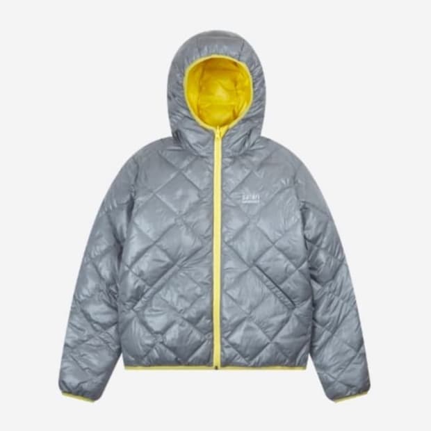 REVERSIBLE TWO COLOR LIGHT DOWN JACKET